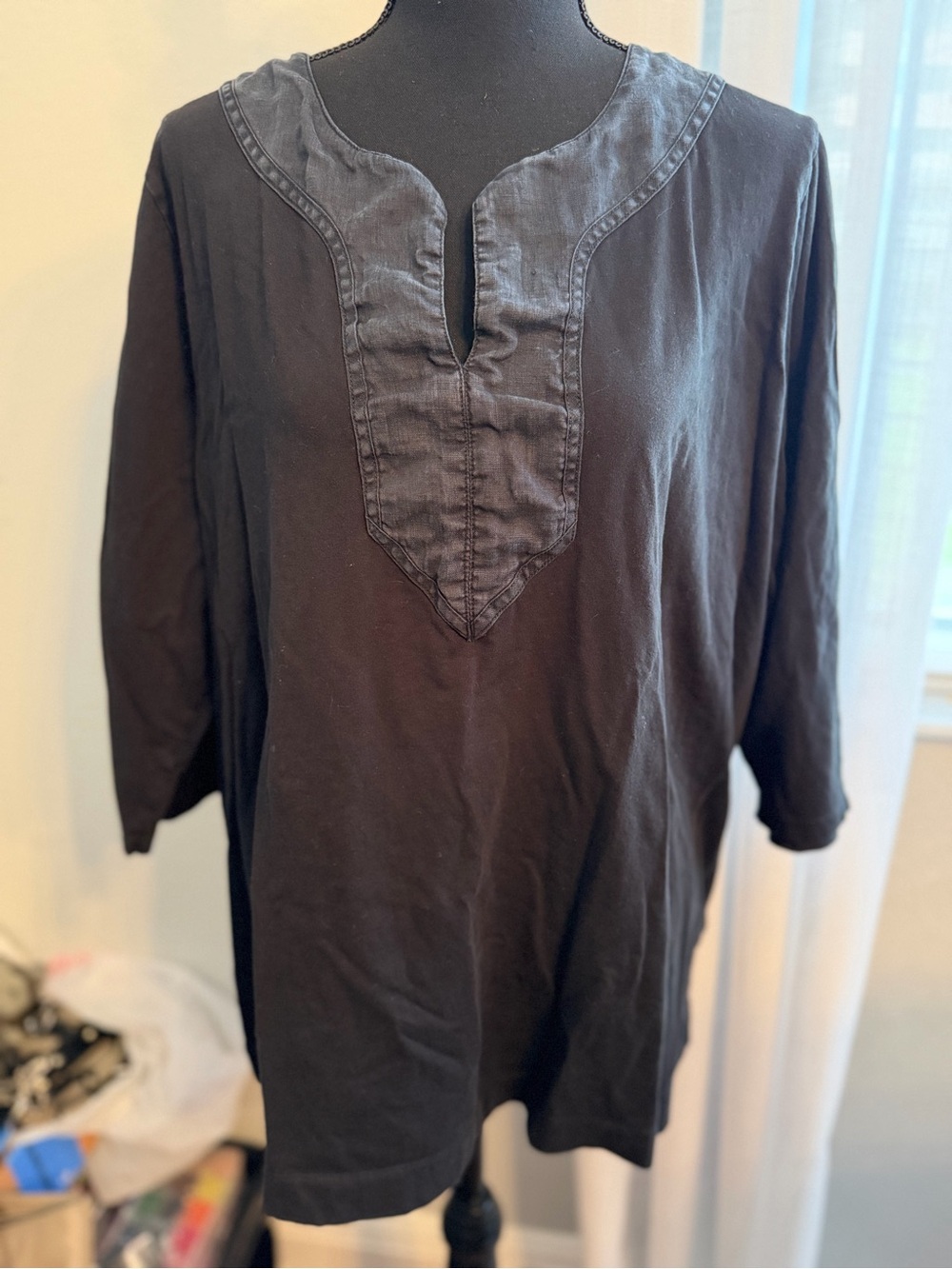 Lauren Ralph Lauren Black tunic